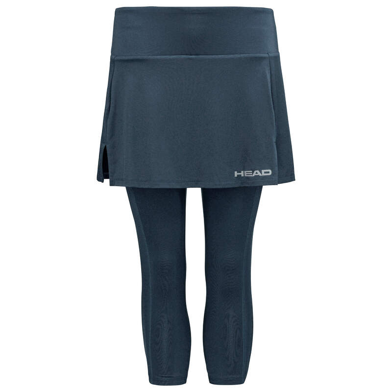 HEAD CLUB 3/4 TIGHTS SKORT NAVY WOMAN