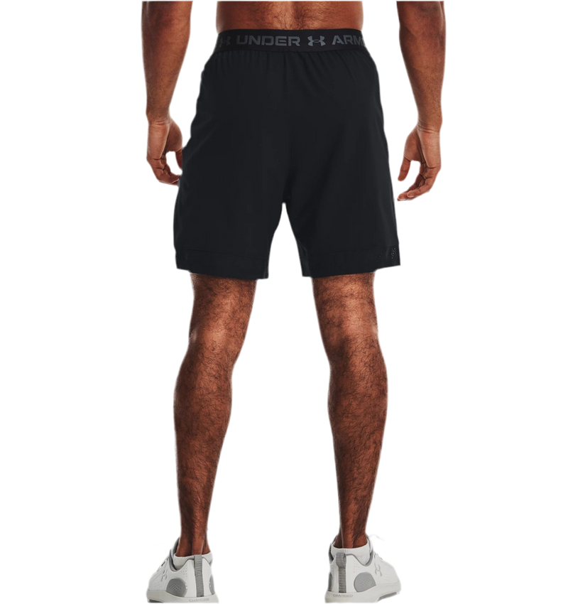 UNDER ARMOUR VANISH WOVEN 6" SHORTS BLACK MAN