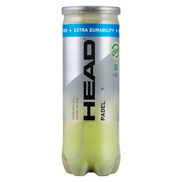 HEAD PADEL PRO + BALLS (3X)