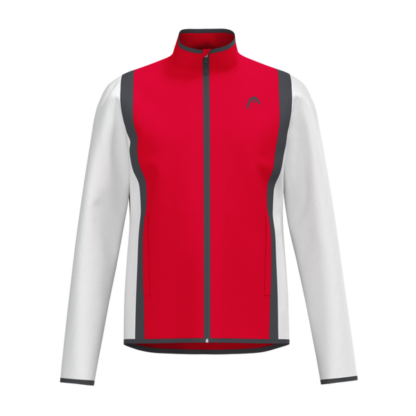 HEAD CLUB 25 JACKET RED/WHITE JUNIOR