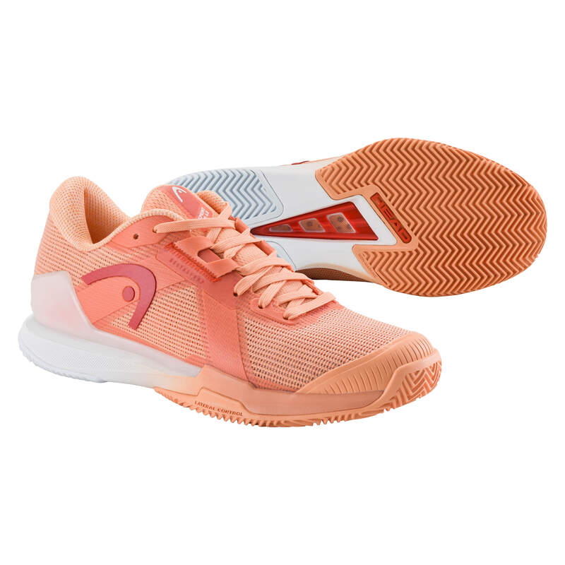 HEAD SPRINT PRO 4.0 CLAY CORAL/WHITE WOMAN