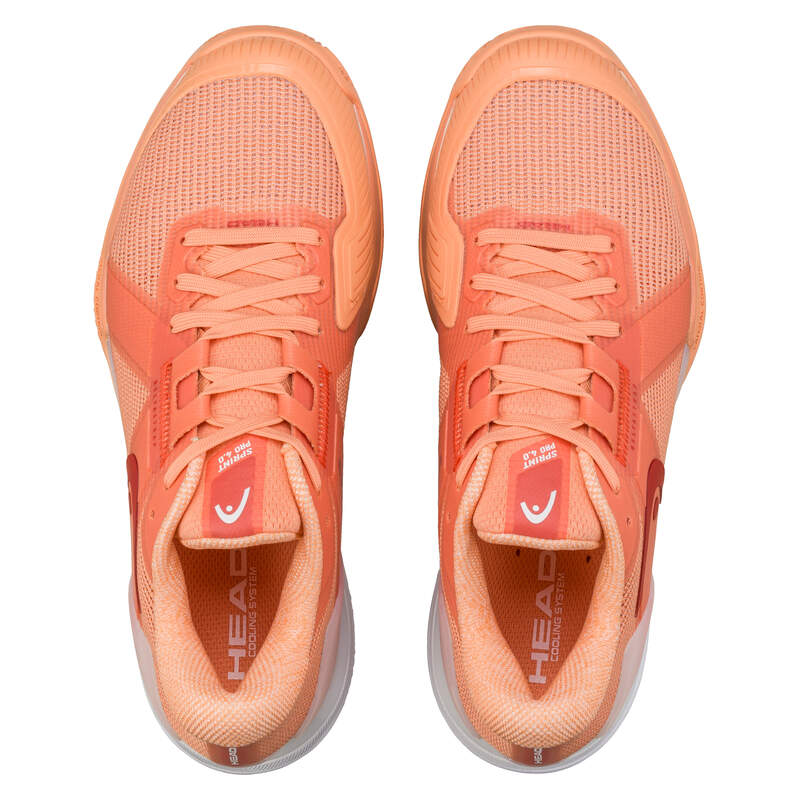 HEAD SPRINT PRO 4.0 CLAY CORAL/WHITE WOMAN