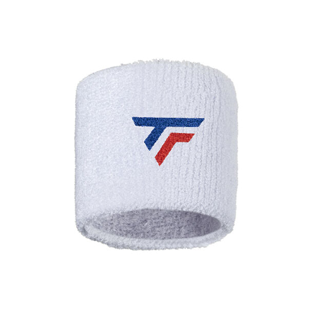 TECNIFIBRE WRISTBAND WHITE (2X)