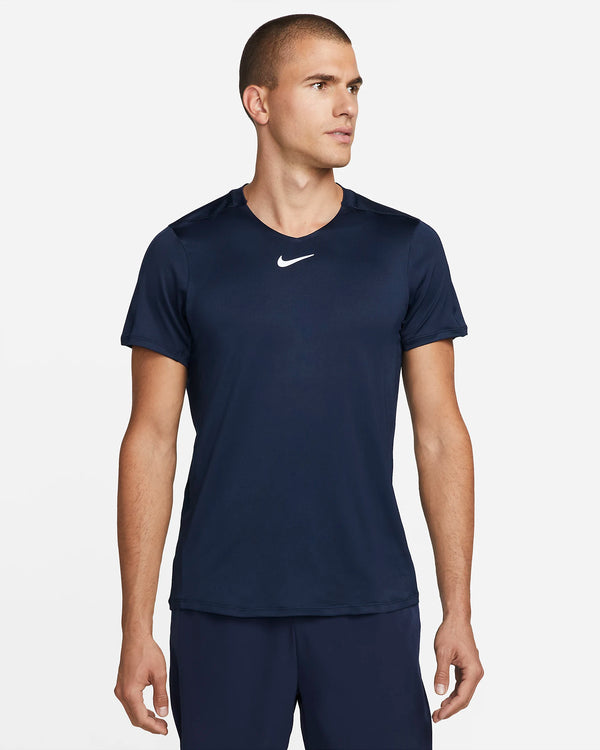 NIKE COURT ADVANTAGE TENNI SHIRT NAVY MAN