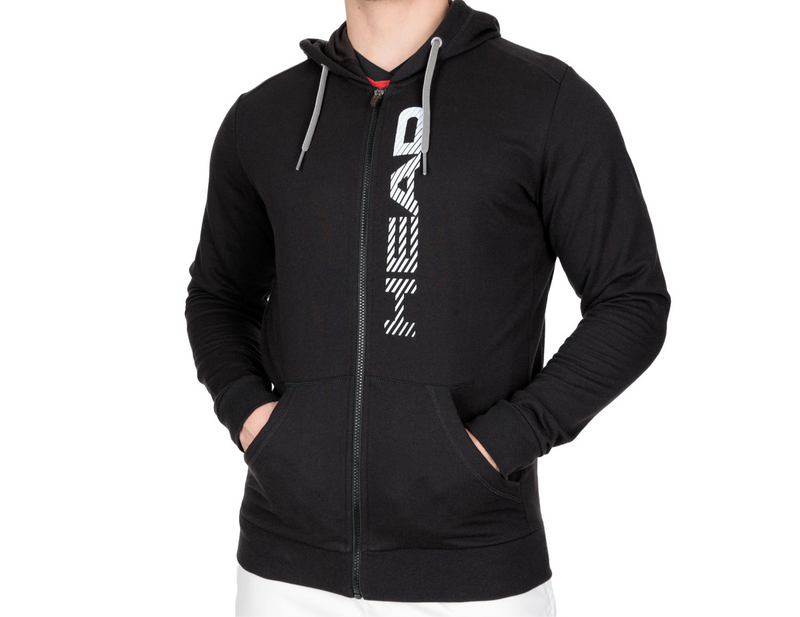 HEAD CLUB FYNN HOODIE FULL ZIP BLACK MAN