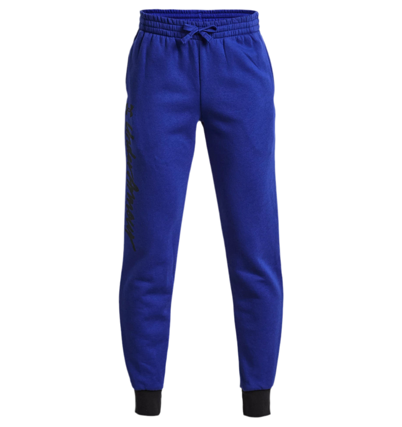 UNDER ARMOUR RIVAL FLEECE JOGGERS ROYAL JUNIOR