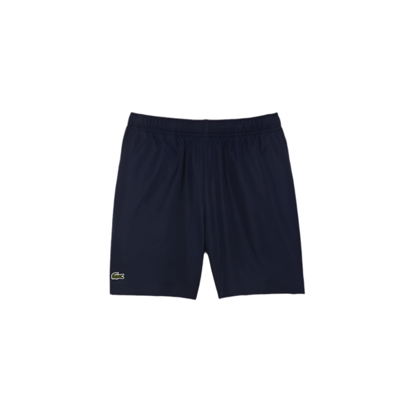 LACOSTE SPORT DIAMOND TAFFETA SHORTS NAVY JUNIOR