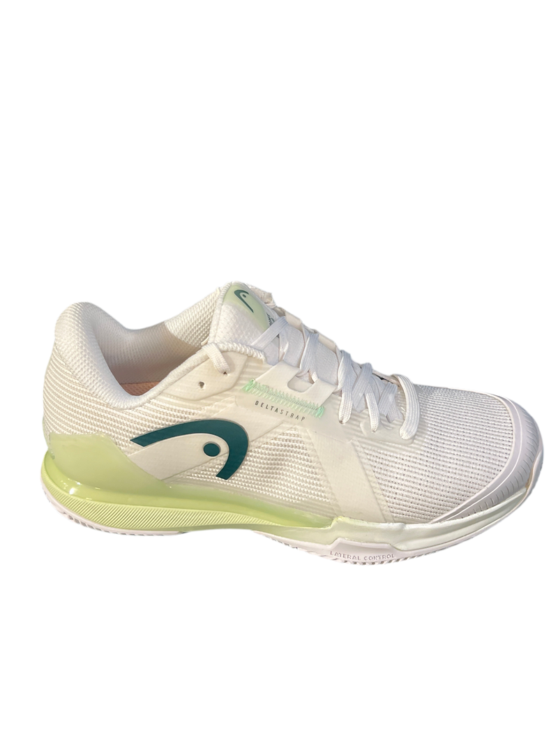 HEAD SPRINT PRO 4.0 CLAY WHITE/LIGHT GREEN WOMAN