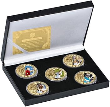 ROGER FEDERER GOLD COMMEMORATIVE COINS BOX SET