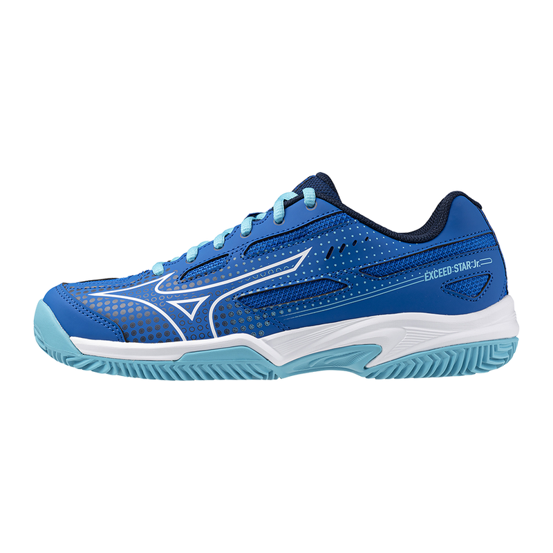 MIZUNO EXCEED STAR CALY JUNIOR BLUE/WHITE