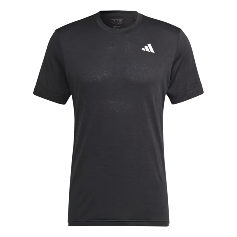 ADIDAS TENNIS FREELIFT TEE BLACK MAN