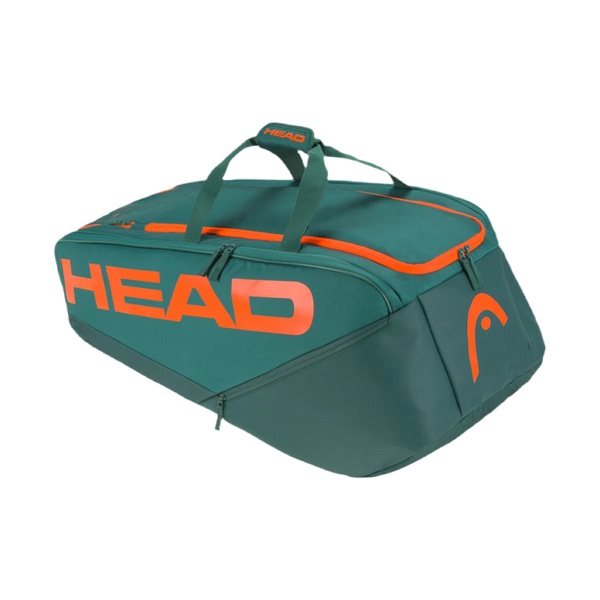 HEAD PRO RACQUET BAG XL DARK CYAN/FLUO ORANGE