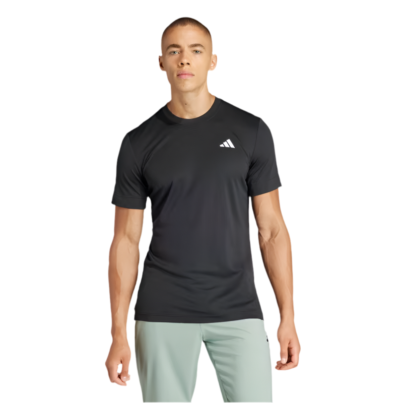 ADIDAS TENNIS FREELIFT TEE BLACK MAN