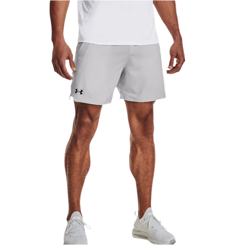 UNDER ARMOUR VANISH WOVEN 6" SHORTS HALO GREY MAN