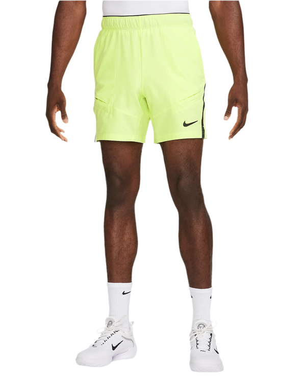 NIKE COURT ADVANTAGE DRI-FIT TENNIS SHORTS LEMON TWISTMAN