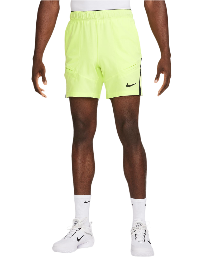 NIKE COURT ADVANTAGE DRI-FIT TENNIS SHORTS LEMON TWISTMAN