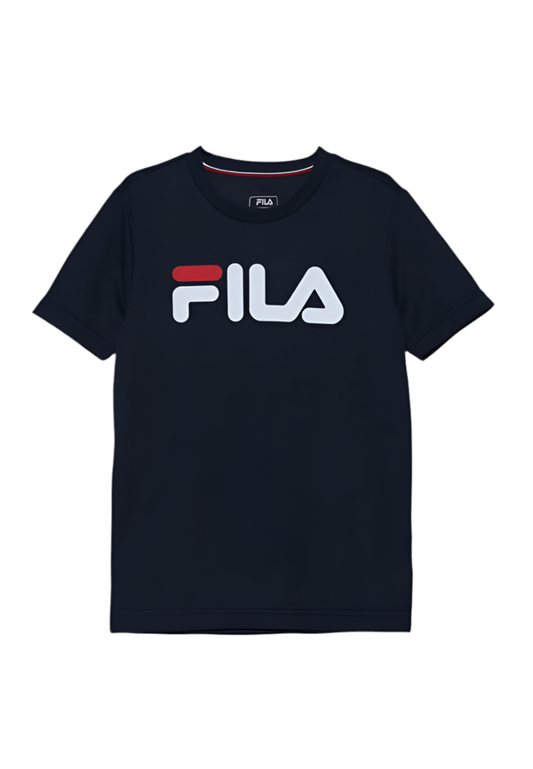 FILA T-SHIRT LOGO PEACOAT BLUE BOY