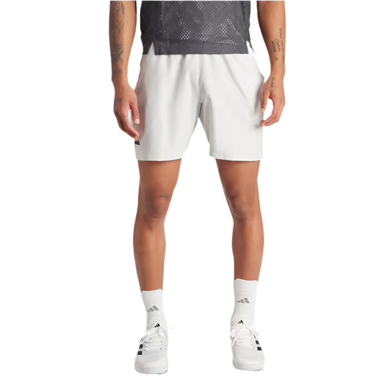 ADIDAS TENNIS HEAT RDY SHORTS SET GREY CARBON MAN