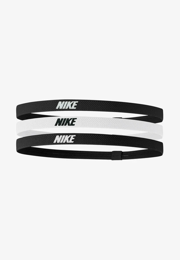 NIKE HEADBANDS BLACK/WHITE (3X)