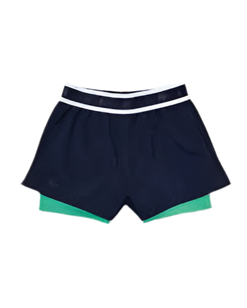 LACOSTE TENNIS LIGHT SHORT NAVY WOMAN