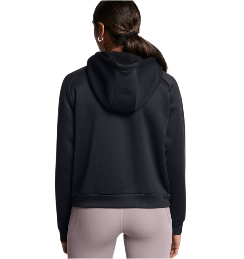 UNDER ARMOUR FLEECE® PRO HOODIE BLACK WOMAN