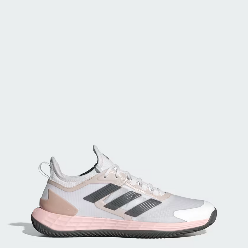 ADIDAS ADIZERO UBERSONIC 4.1 CLAY WHITE/SILVER WOMAN