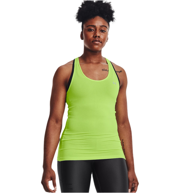 UNDER ARMOUR HEATGEAR® RACER TANK GREEN WOMAN