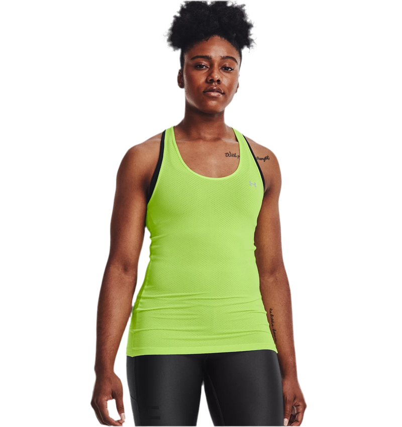 UNDER ARMOUR HEATGEAR® RACER TANK GREEN WOMAN