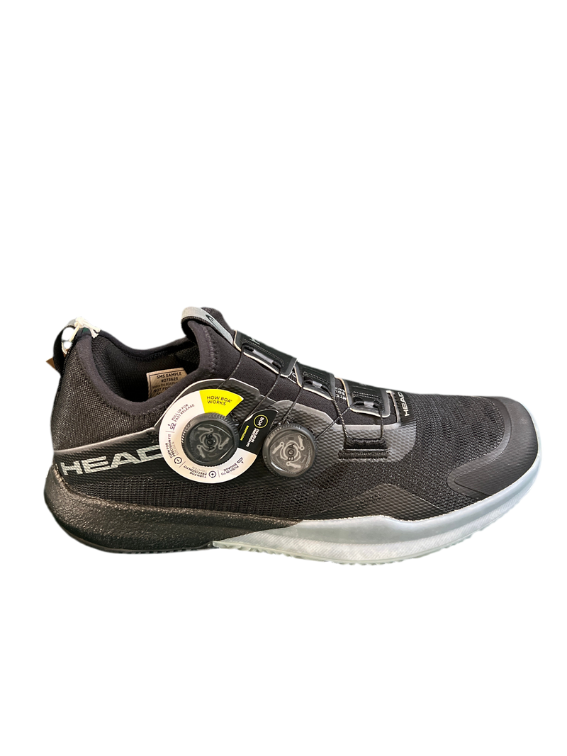 HEAD MOTION PRO BOA PADEL BLACK/WHITE MAN