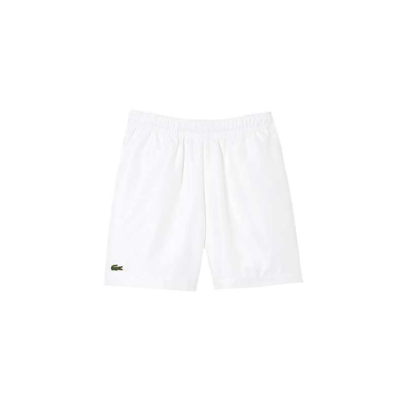 LACOSTE SPORT DIAMOND TAFFETA SHORTS WHITE BOY