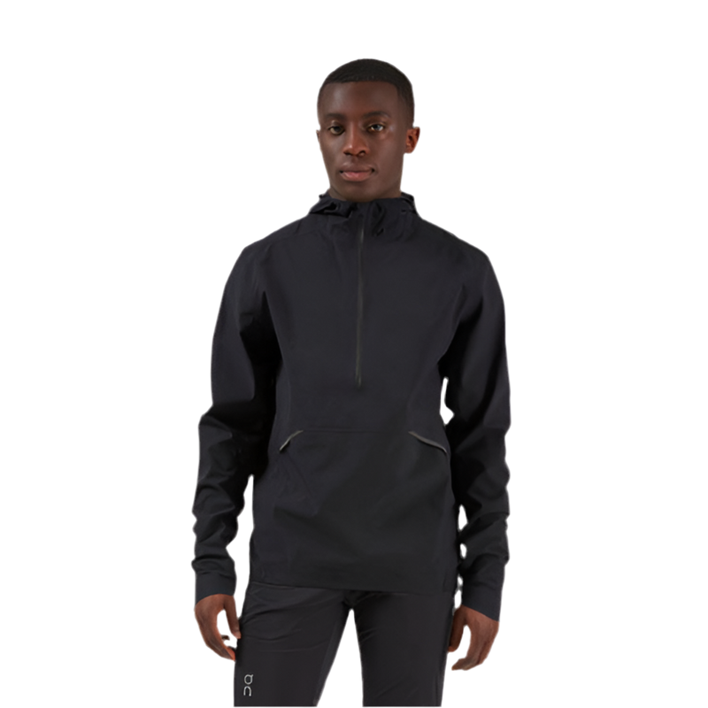 ON-RUNNING WATERPROOF ANORAK BLACK MAN