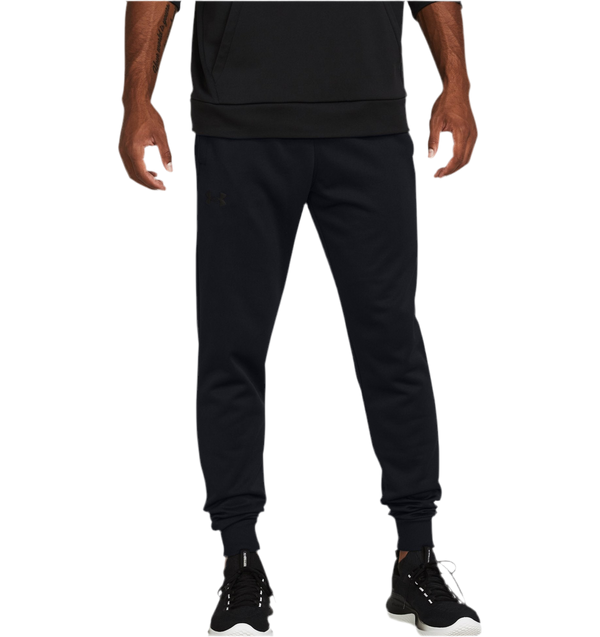 UNDER ARMOUR FLEECE JOGGERS BLACK MAN