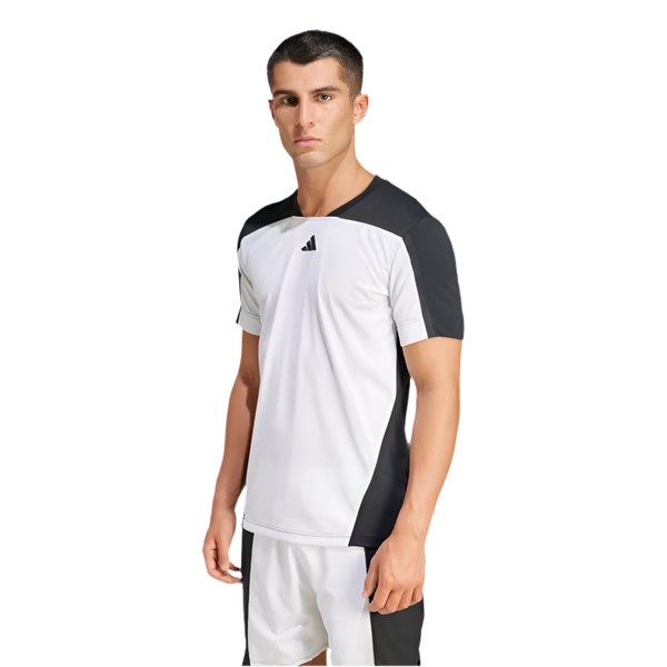 ADIDAS TENNIS HEAT.RDY PRO FREELIFT T-SHIRT WHITE/BLACK MAN