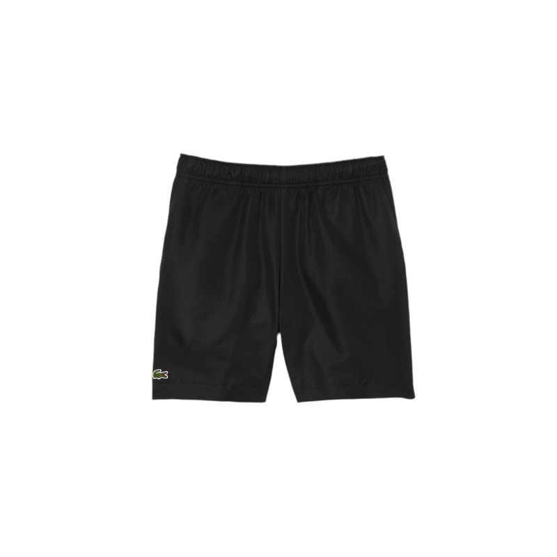 LACOSTE SPORT DIAMOND TAFFETA SHORTS BLACK BOY