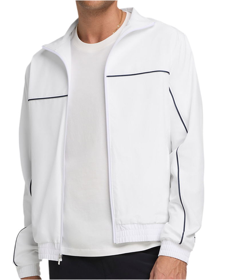 WILSON TEAM WOVEN JACKET COLORBLOCK WHITE MAN