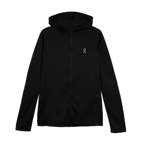 ON-RUNNING CLIMATE ZIP HOODIE BLACK WOMAN