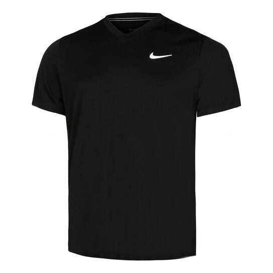 NIKE COURT VICTORY DRY T-SHIRT BLACK MAN