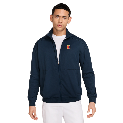 NIKE COURT HERITAGE TENNIS JACKET NAVY MAN