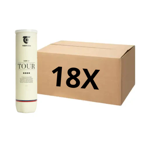 18X TRETORN SERIES + TOUR SWISS-TENNIS (72X)