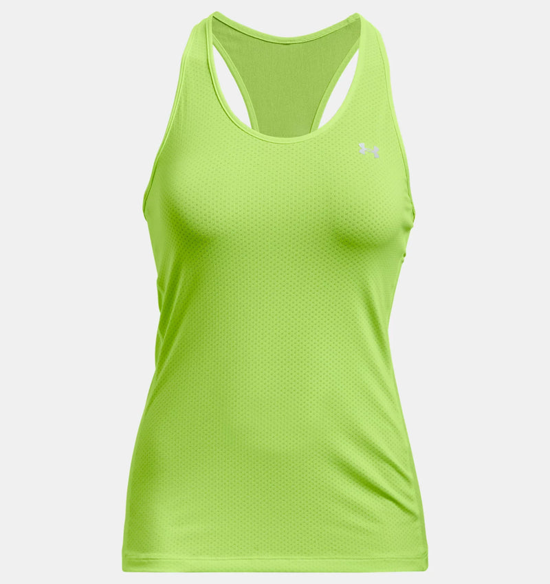 UNDER ARMOUR HEATGEARÂ® RACER TANK GREEN WOMAN