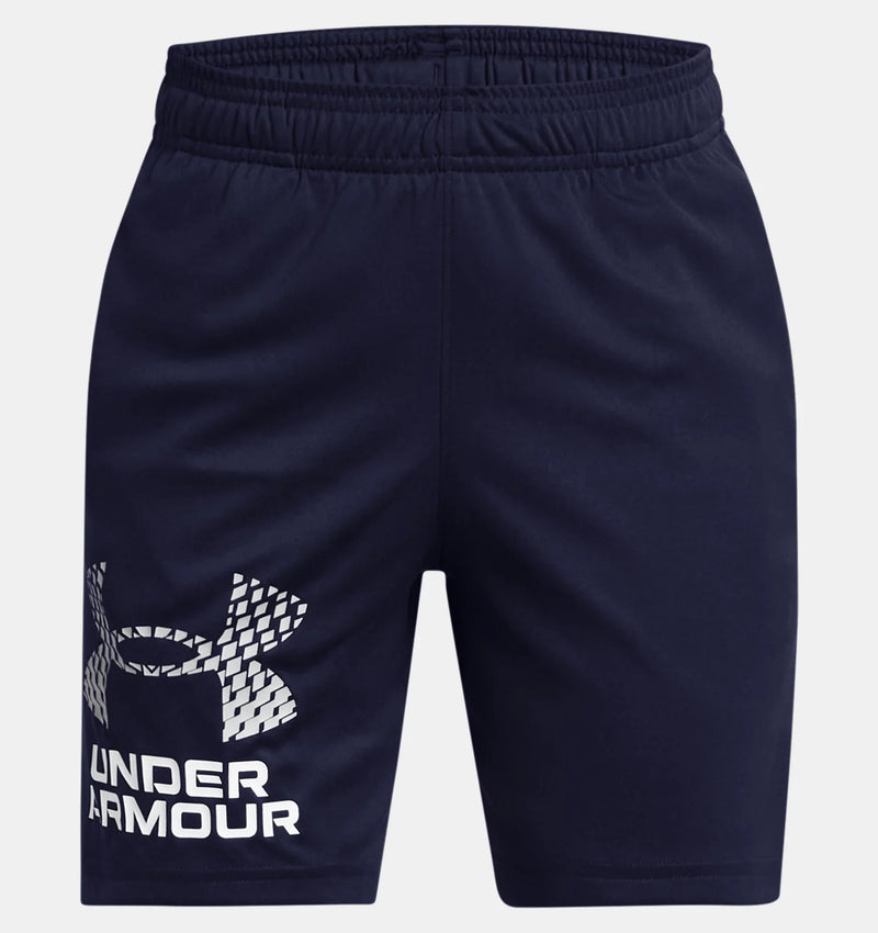 UNDER ARMOUR TECHâ„¢ LOGO SHORTS NAVY BOY