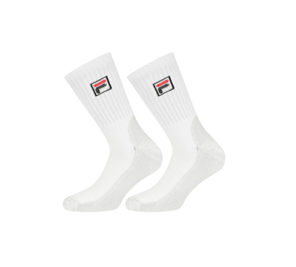 FILA PERFORMANCE TENNIS SOCKS WHITE (2X)