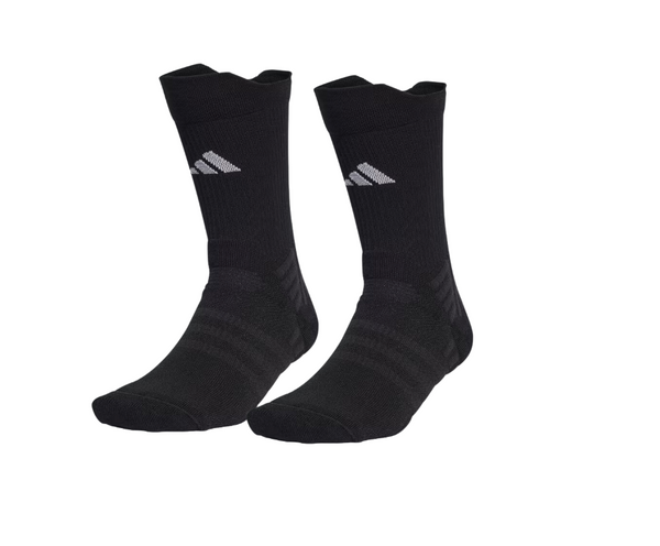 ADIDAS CUSHIONED CREW SOCKS BLACK (1X)