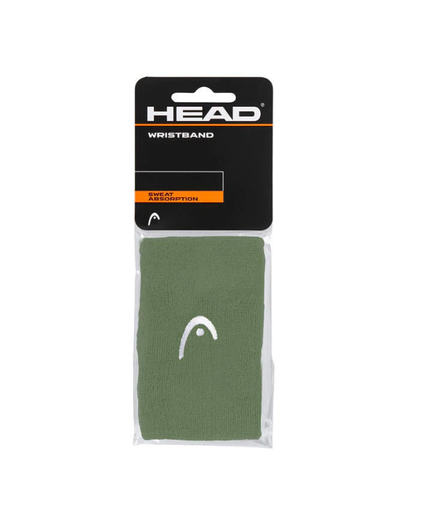 HEAD JUMBO WRISTBAND LIGHT GREEN (2X)