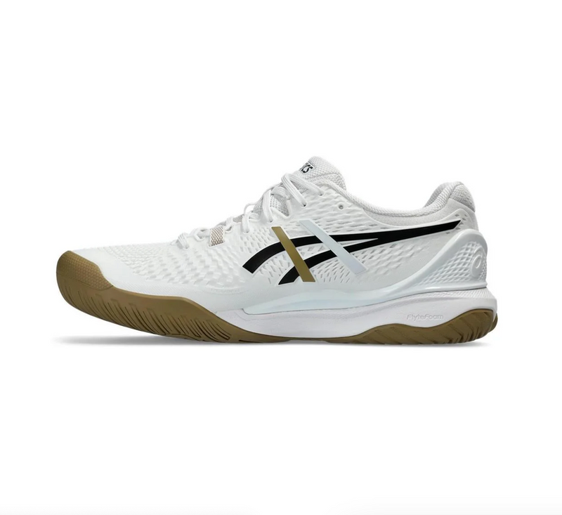 ASICS GEL-RESOLUTION 9 CLAY HUGO BOSS WHITE/BLACK MAN