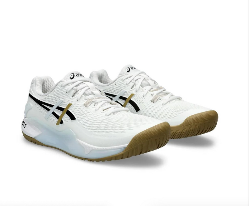 ASICS GEL-RESOLUTION 9 CLAY HUGO BOSS WHITE/BLACK MAN