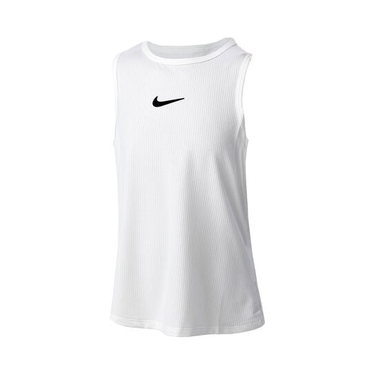 NIKE DRY-FIT VICTORY TANK TOP WHITE GIRL