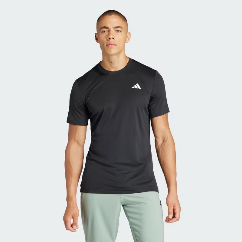 ADIDAS TENNIS FREELIFT TEE BLACK MAN