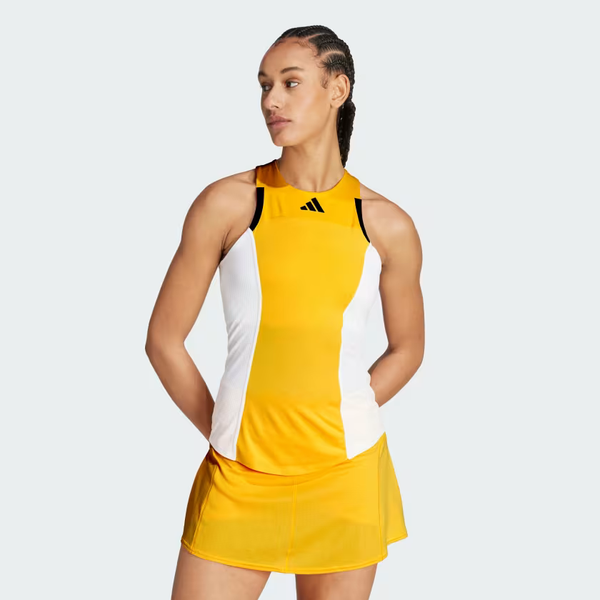 ADIDAS TENNIS HEAT.RDY PRO Y-TANKTOP SPARK/WHITE WOMAN