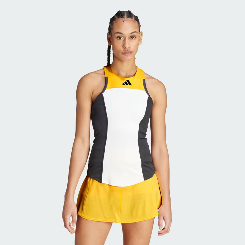 ADIDAS TENNIS HEAT.RDY PRO Y-TANKTOP WHITE/SPARK WOMAN